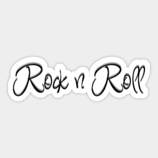 Rock And Roll Sticker